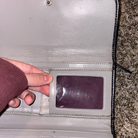 Vintage Authentic Coach Black Signature Wallet - Picture 8 of 10